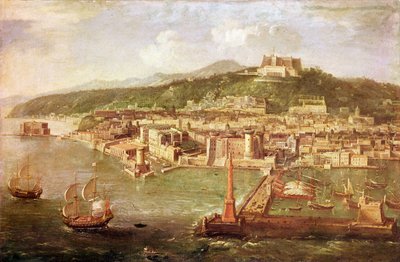 Le Port de Naples - Italian School